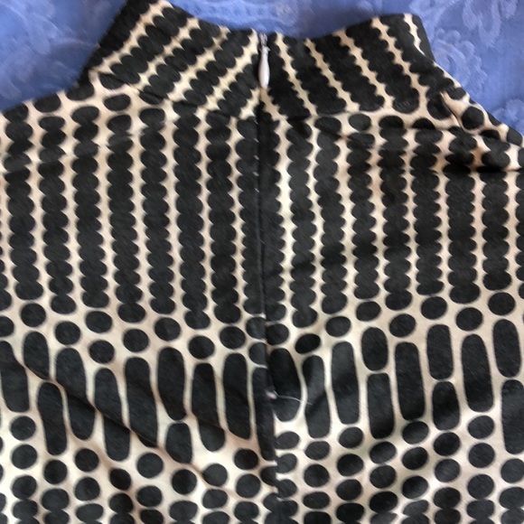 EUC Etcétera ETC fitted turtleneck mod camo - Picture 3 of 3